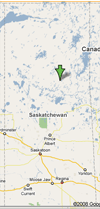 Map of Saskawchewan